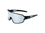 YEAZ Sport-Sonnenbrille Black/Silver Mirror SUNWAVE