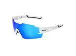 YEAZ Sport-Sonnenbrille Bright White/Blue SUNBLOW