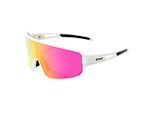 YEAZ Sport-Sonnenbrille Creme White/Pink SUNWAVE