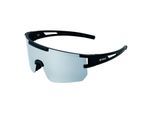 YEAZ Sport-Sonnenbrille Black/Silver Mirror SUNSPARK