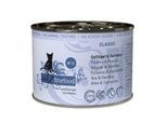 Catz finefood Nassfutter Katze Classic Adult No. 17 Geflügel und Garnele 24x200 g