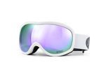 YEAZ Ski- und Snowboard-Brille violett/weiss STEEZE