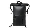 YEAZ Wasserfester Rucksack schwarzes Logo STOCKHOLM