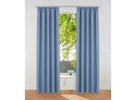Home affaire Vorhang »Parry«, (2 St.), 2-er Set, blickdicht, monochrom, basic, einfarbig, Bestseller