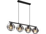 Hängeleuchte Tamara Schwarz max. 60 Watt
