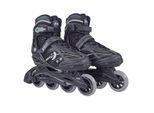 Inline Skates für Teenager + Erwachsene, schwarz, 39-40