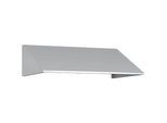 Schrägdachaufsatz für C+P Schliessfachschrank Resisto, Neigung von 26°, B 772 x T 540 x H 230 mm, Stahl, lichtgrau RAL 7035