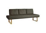 Dieter Knoll Sitzbank , Braun , Holz, Textil , Asteiche , Schichtholz , 209x92x78 cm , Emas, Dgm , Fußauswahl, Lederauswahl, Stoffauswahl, Typenauswahl, mit Rückenlehne, in verschiedenen Größen erhältlich , Esszimmer, Bänke, Sitzbänke, Sitzbänke mit Lehne