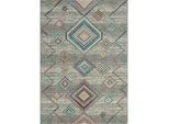 Xxxl Outdoorteppich , Creme, Pastellgrün , Textil , orientalisch , rechteckig , 140x200 cm , ISO 9001, Bsci, Oeko-Tex® Standard 100 , für Fußbodenheizung geeignet, in verschiedenen Größen erhältlich, pflegeleicht, leicht zusammenrollbar , Teppiche und Böden, Teppiche, Outdoorteppiche