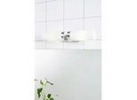 Markslöjd Wandleuchte , Weiß, Chromfarben , rechteckig , 35.5x6.5x10 cm , ohne Chemie , Lampen & Leuchten, Innenbeleuchtung, Wandleuchten