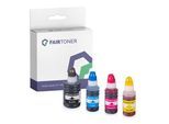 4er Multipack Set kompatibel für Epson Ecotank EcoTank ET-2856 (102) Tintentankss