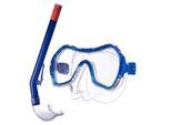 SALVAS Kinder Set Haiti Tauchmaske + Schnorchel Taucher Maske Schwimm Brille