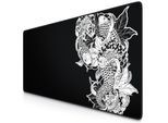Titanwolf XXL Speed Gaming Mauspad Titanwolf Schwarz 900 x 400mm, XXL Mousepad, Tischunterlage Large Size, verbessert Präzision und Geschwindigkeit