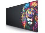 Titanwolf XXL Speed Gaming Mauspad Titanwolf Schwarz 900 x 400mm, XXL Mousepad, Tischunterlage Large Size, verbessert Präzision und Geschwindigkeit