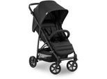 Hauck Buggy , Schwarz , Textil , 54x104x92 cm , Feststellbremse, Fußstütze abklappbar, Federung, 5-Punkte-Gurt, für Babyschale geeignet, Transportsicherung , Baby On Tour, Kinderwagen, Buggys