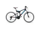 KS Cycling Mountainbike , Schwarz , Metall , 180x70x100 cm , Freizeit & Co, Sport & Fitness, Fahrräder, Mountainbikes