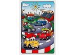 Xxxl Kinderteppich , Multicolor , Textil , Fahrzeuge , rechteckig , 100x160 cm , Oeko-Tex® Standard 100 , für Fußbodenheizung geeignet, rutschfest , Teppiche Und Böden, Teppiche, Kinderteppiche