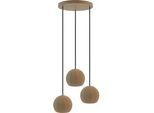 Xxxl Hängeleuchte , Naturfarben , Holz , Eiche , 150 cm , Lampen & Leuchten, Innenbeleuchtung, Hängeleuchten, Pendelleuchten