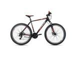 KS Cycling Mountainbike , Rot, Schwarz , Metall , 139x76x21 cm , Freizeit & Co, Sport & Fitness, Fahrräder, Mountainbikes