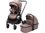 Kombi-Kinderwagen FILLIKID "Kinderwagenset Cougar", Baby, grau (taupe), Aluminium, Kinderwagen