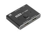 HDMI 2.1 Splitter Good Connections, 2-fach, direktional, bis 8K, inkl. USB-Kabel, schwarz