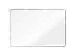 Whiteboard Nobo Premium Plus, magnethaftend, mit Ablageschale, B 1500 x H 1000 mm, Stahl lackiert, weiss, inkl. Boardmarker
