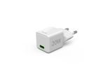 Hama Fast Charger USB-C Super-Mini Charger PD 20W White