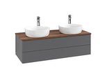 Villeroy & Boch Antao Waschtischunterschrank 1200x360x500mm K24152GK mit Struktur FK/AP: GK/2