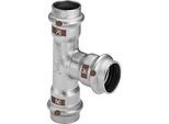 Viega Temponox T-Stück 810481 42 x 22 x 42 mm, Stahl, nicht rostend, mit SC-Contur