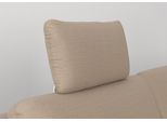 Sofa-Kopfstütze SIT & MORE "Cinturo", grau (taupe), B:50cm H:25cm T:12cm, Kopfstützen, im 2-er Set