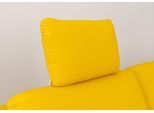 Sofa-Kopfstütze SIT & MORE "Cinturo", gelb (mustard), B:50cm H:25cm T:12cm, Kopfstützen, im 2-er Set