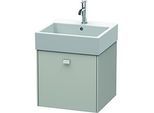 Duravit Brioso Waschtischunterbau BR405200707 484x459mm, Betongrau Matt, 1 Auszug