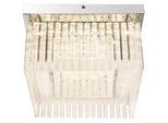 LED-Deckenleuchte Vince Chromfarben max. 21 Watt Deckenlampe
