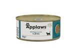 Applaws Nassfutter Katze Adult in Brühe Seefisch 48x156 g