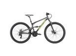 Mountainbike BIKESTAR Gr. 42, schwarz, Fahrräder, 42cm, 27,5 Zoll (69,85cm), für Damen und Herren, Kettenschaltung