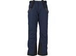 Skihose WHISTLER "Fairfax", Herren, Gr. XXL, US-Größen, blau (dunkelblau), 100% Polyester, unifarben, lang, Hosen Skihose, mit wasser- und winddichter Funktionsmembran