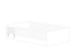 PAIDI Rausfallschutz Little Flo ¦ weiß ¦ Maße (cm): B: 2,2 H: 24,6