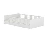 PAIDI Kinderbett Little Flo ¦ weiß ¦ Maße (cm): B: 127,6 H: 50,6