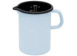 Riess Messbecher , Blau , Metall , 11.30x14.80x16.30 cm , Messskala für Flüssigkeiten , Backen & Backzubehör, Messbecher