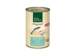 REAL NATURE Original Nassfutter Katze, Adult, Lachs und Huhn mit Distelöl 6x400 g