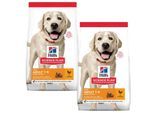 Hill's Science Plan Light Adult Large Breed mit Huhn 2x14 kg