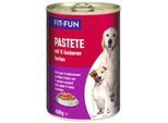 FIT+FUN Pastete 5 leckere Sorten 24x400 g
