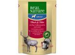 REAL NATURE Adult Pouches Hirsch und Huhn 12x300 g