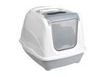 AniOne Katzentoilette Flip Cat M grau