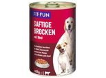 FIT+FUN Saftige Brocken Rind 24x400 g