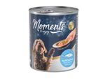 MOMENTS Nassfutter Hund Adult Pazifikthunfisch 6x220 g