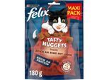 Felix Tasty Nuggets 6 x 180 g Rind & Lamm