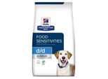 Hill's Prescription Diet d/d Futter bei Allergien, mit Ente und Reis 12 kg
