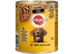 Pedigree Nassfutter Hund Adult, Cuisine, in Sauce 12x800 g Kaninchen