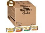 GOURMET Gold Raffiniertes Ragout Katzennassfutter Sorten-Mix 96x85g